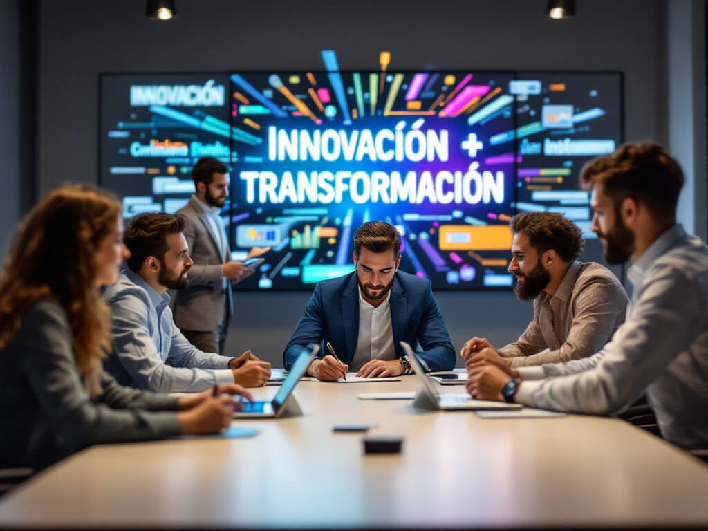equipo de trabajo con inteligencia artificial