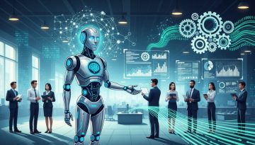 chatbot con inteligencia artificial atendiendo consultas de clientes por WhatsApp