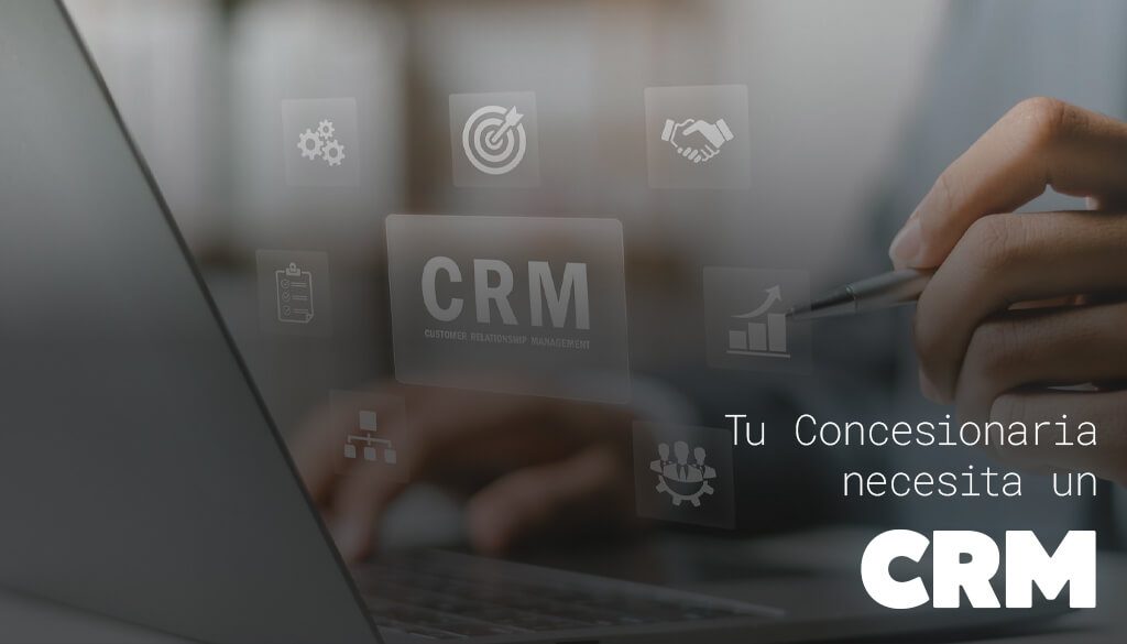 CRM para concesionarias hero scroll